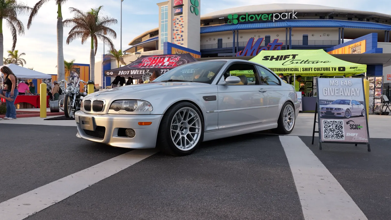 A modified European show car displayed at a previous Shift Culture event